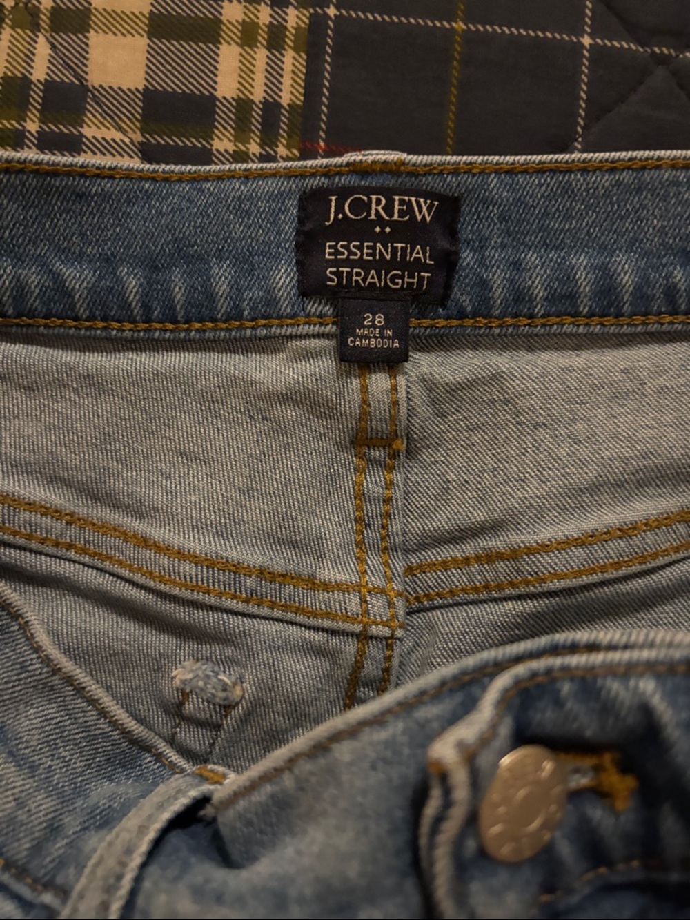 J. Crew Straight-Leg Light Wash Jeans - Picture 2 of 7